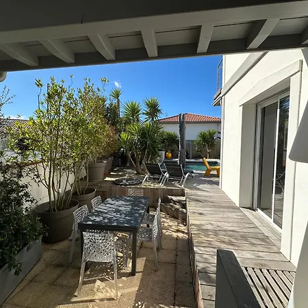 Villa Belle Villa, Piscine Chauffee A 250m Des Plages Biarritz